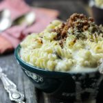 This spicy gluten-free mac and cheese recipe will blow your socks off in under 30 minutes! Let's combine bacon, mushrooms, truffle oil, some heat, and mac and cheese, shall we? Then we will create spicy, creamy, cheesy perfection. www.blessherheartyall.com