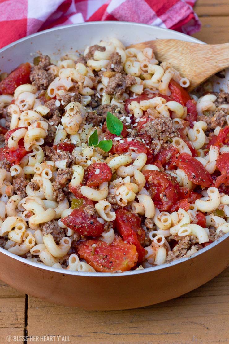 Spicy Gluten-Free Goulash - Bless Her Heart Y'all