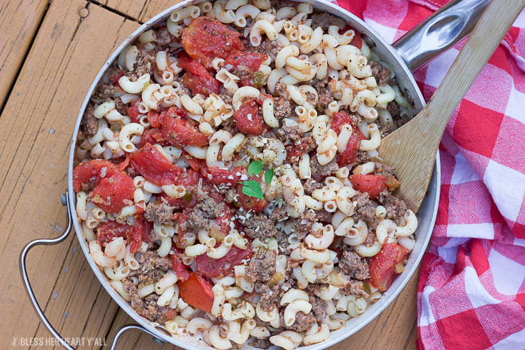 Spicy Gluten-Free Goulash - Bless Her Heart Y'all