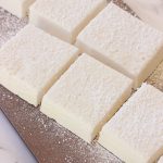 These gluten-free vanilla marshmallows are easy and simple to make and are sweet and fluffy. This classic homemade treat is great inside of a s'more or fantastic all on it's own!