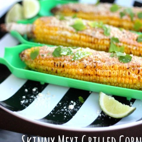 Skinny Mexican Grilled Corn