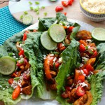 Budget Recipe Gluten-Free Spicy Taco Lettuce Wraps Roll Ups
