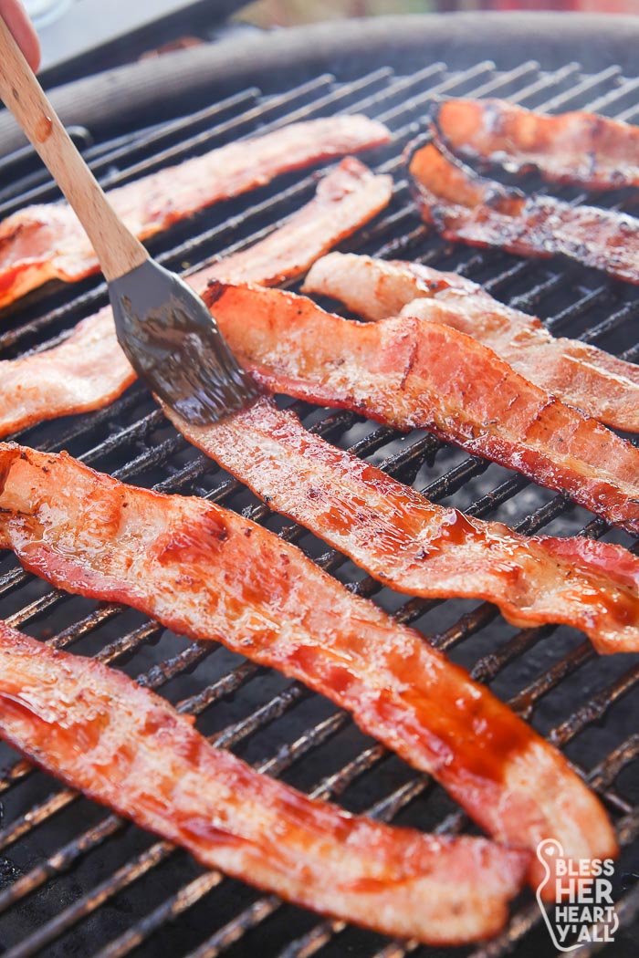 grilled barbecue BBQ bacon 
