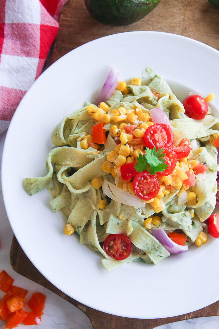 Avocado Pasta Sauce: Simple, Delicious, & Gluten-Free!