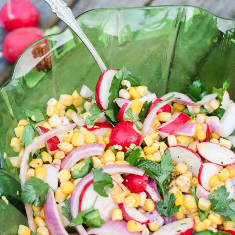 Spicy Chipotle Lime Radish Salad