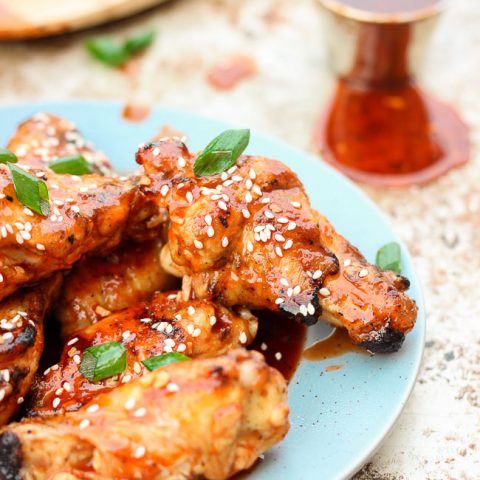 These wings are grilled, which makes them much healthier than restaurant and bar choices! They are incredibly easy to make and taste much fresher and tastier than anything you can buy! Perfect for tailgating and weekend parties! www.ahotsouthernmess.com