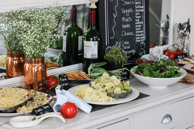 10 Tips To Hosting Your Best Pasta Bar