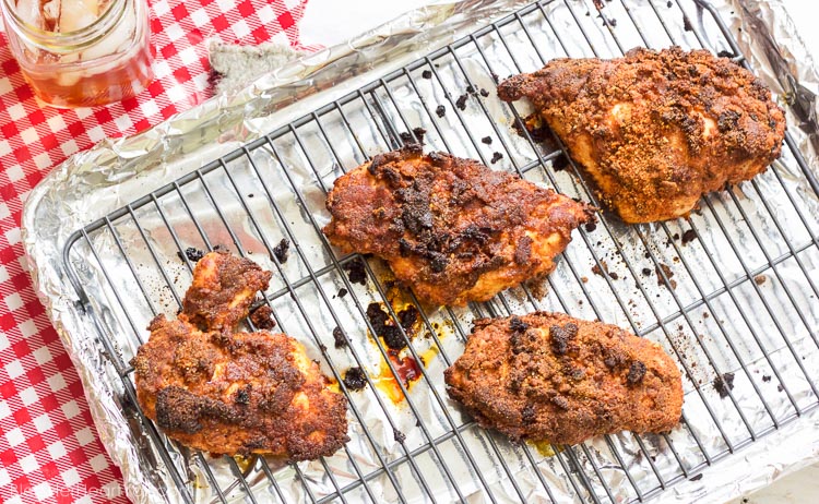 This gluten-free baked Nashville hot chicken recipe combines sweet and spicy flavors that's crispy crunchy on the outside and oh so juicy on the inside. Now you can have this southern treat at home and a much healthier gluten free baked version at that!