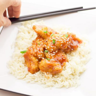 One-Pan Baked Gluten-Free Sweet and Sour Chicken