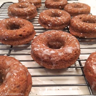 Old Fashioned Baked Glazed Donuts
