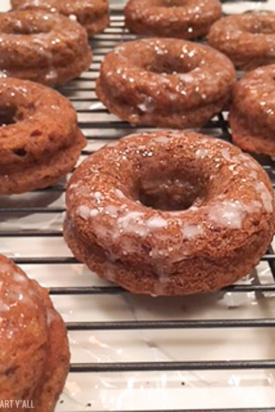 Old Fashion Baked Glazed Donuts Gluten-Free