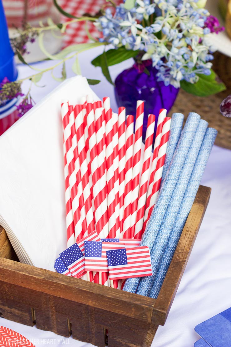 Patriotic Labor Day Party - tips and tricks and ideas