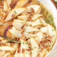 Pear Pecan Chicken Skillet