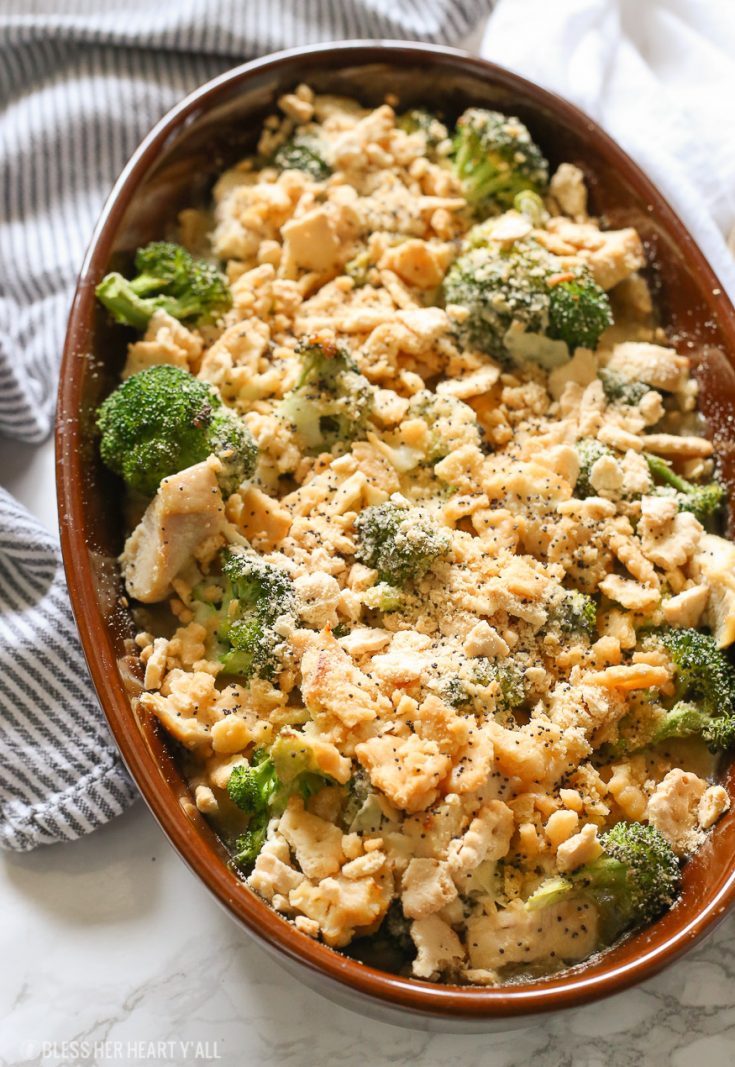 Skinny Gluten Free Chicken Poppy Seed Casserole So Easy!