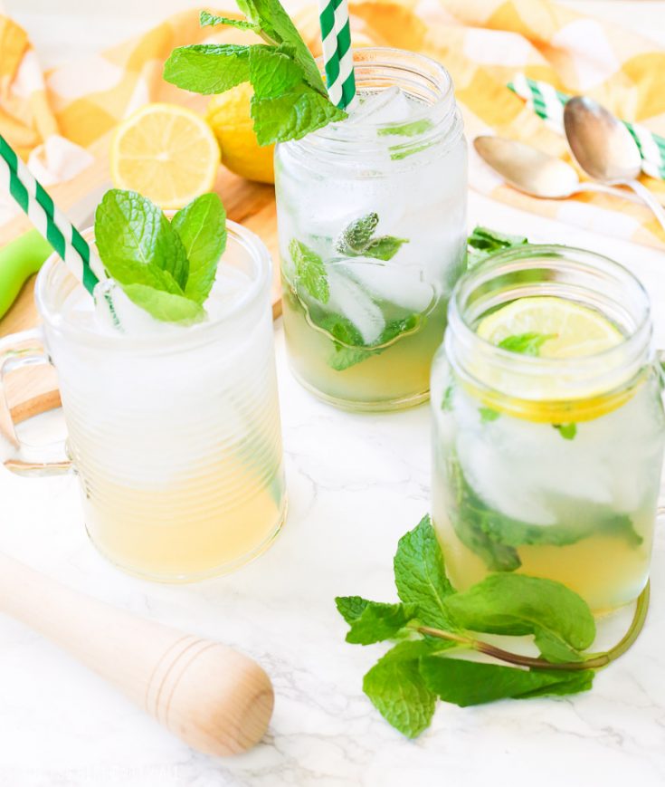 Lemonade Mint Julep - An Easy Kentucky Derby Cocktail!