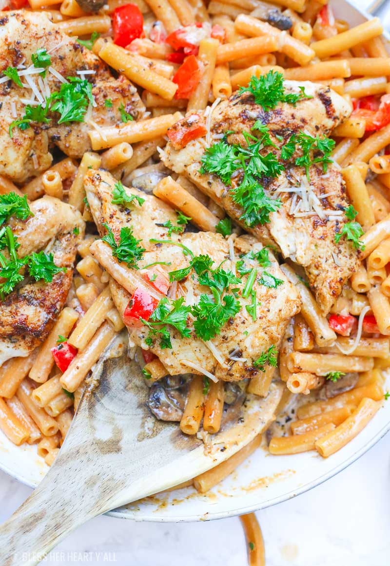 Cajun Chicken Pasta ⋆ 100 Days of Real Food