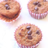 chocolate chip muffin recipe gluten free dairy free image 3