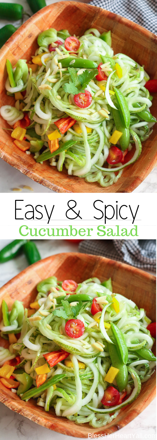 Spicy Cucumber Salad