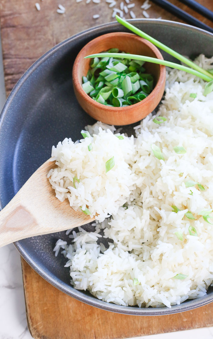 White rice in online instant pot