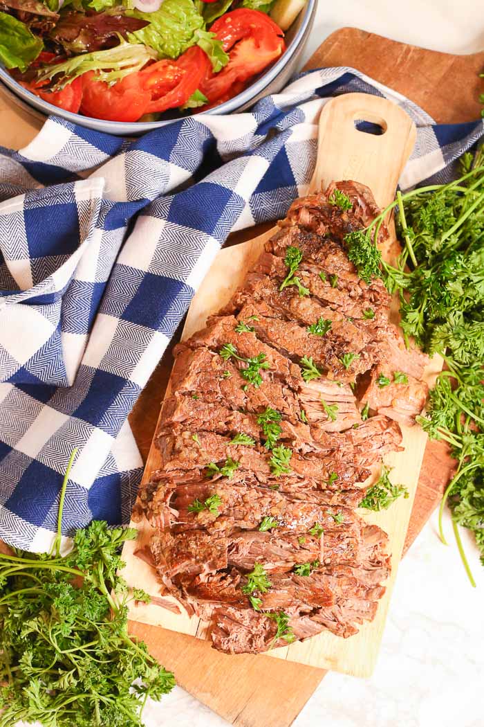 How to Make London Broil in a Crock Pot or Instant Pot Delicious & Easy!