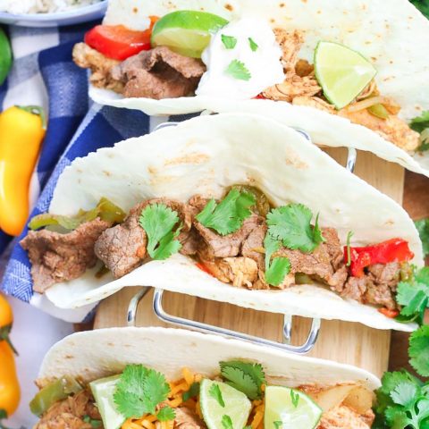 Easy Instant Pot Fajitas recipe that is quick and gluten-free!