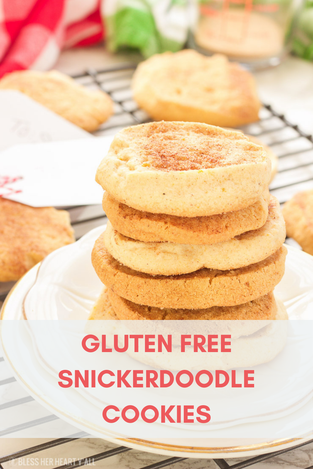 Gluten Free Snickerdoodle Cookies Easy, Soft, and Chewy!