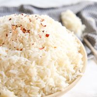 easy quick Instant Pot Basmati rice in pressure cooker