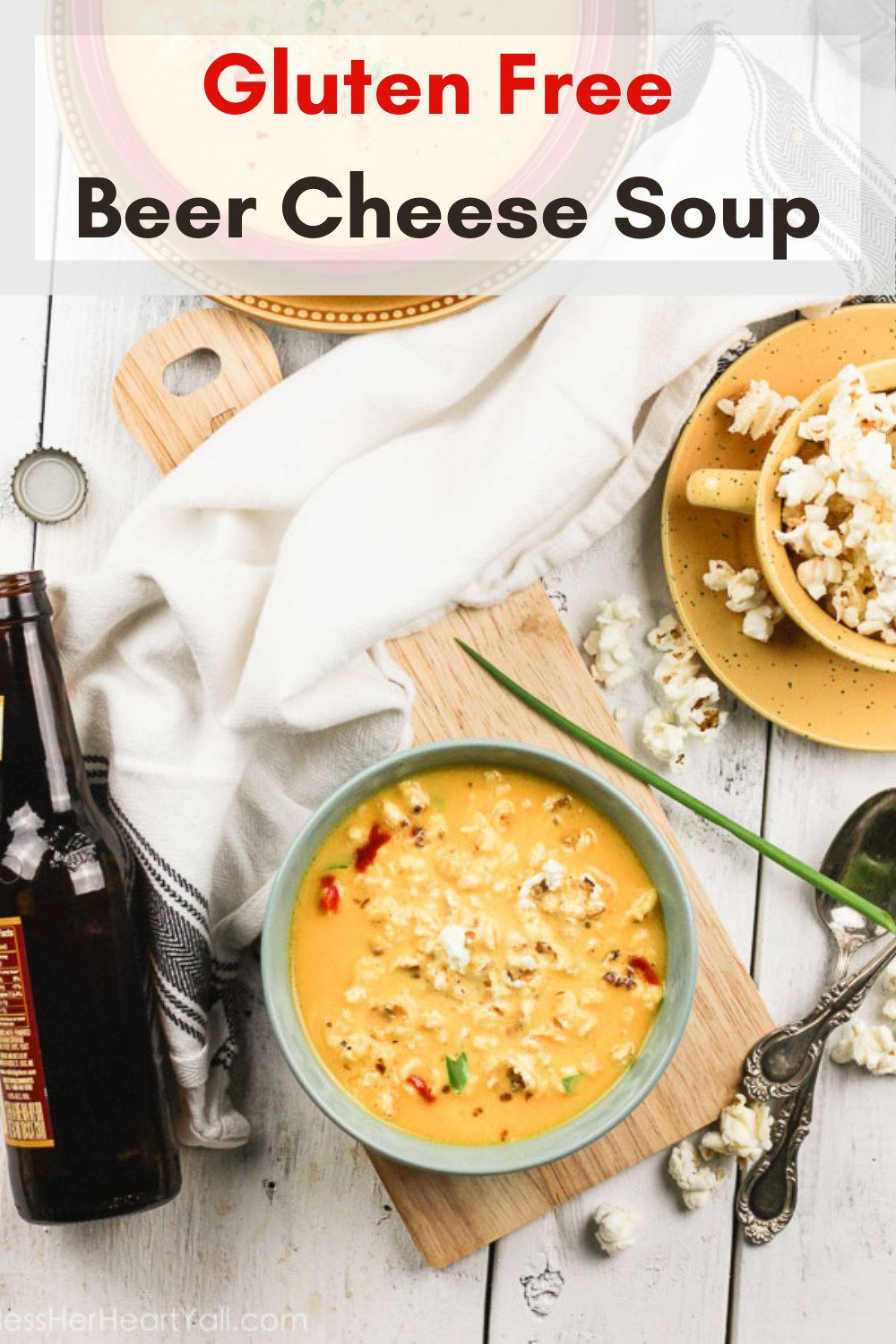 GlutenFree Slow Cooker Beer Cheese Soup