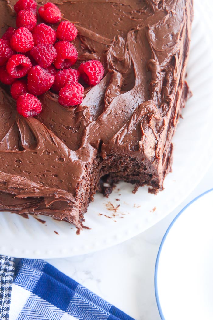 Gluten Free Chocolate Cake So Simple, Moist, and Easy!
