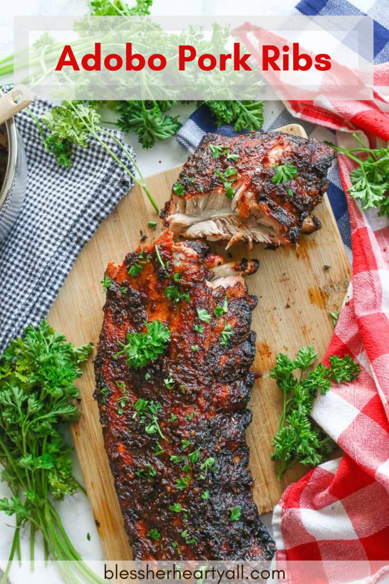 Adobo Ribs Recipe - Pork Ribs Falling Off the Bone | Bless Her Heart Y'all