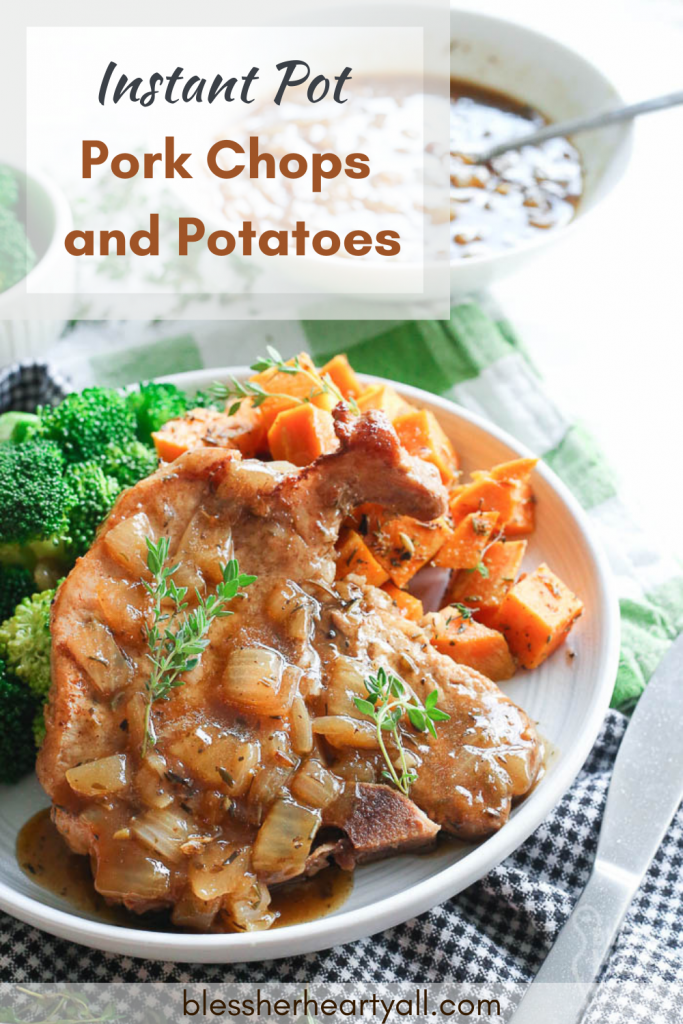 Instant Pot Pork Chops and Potatoes