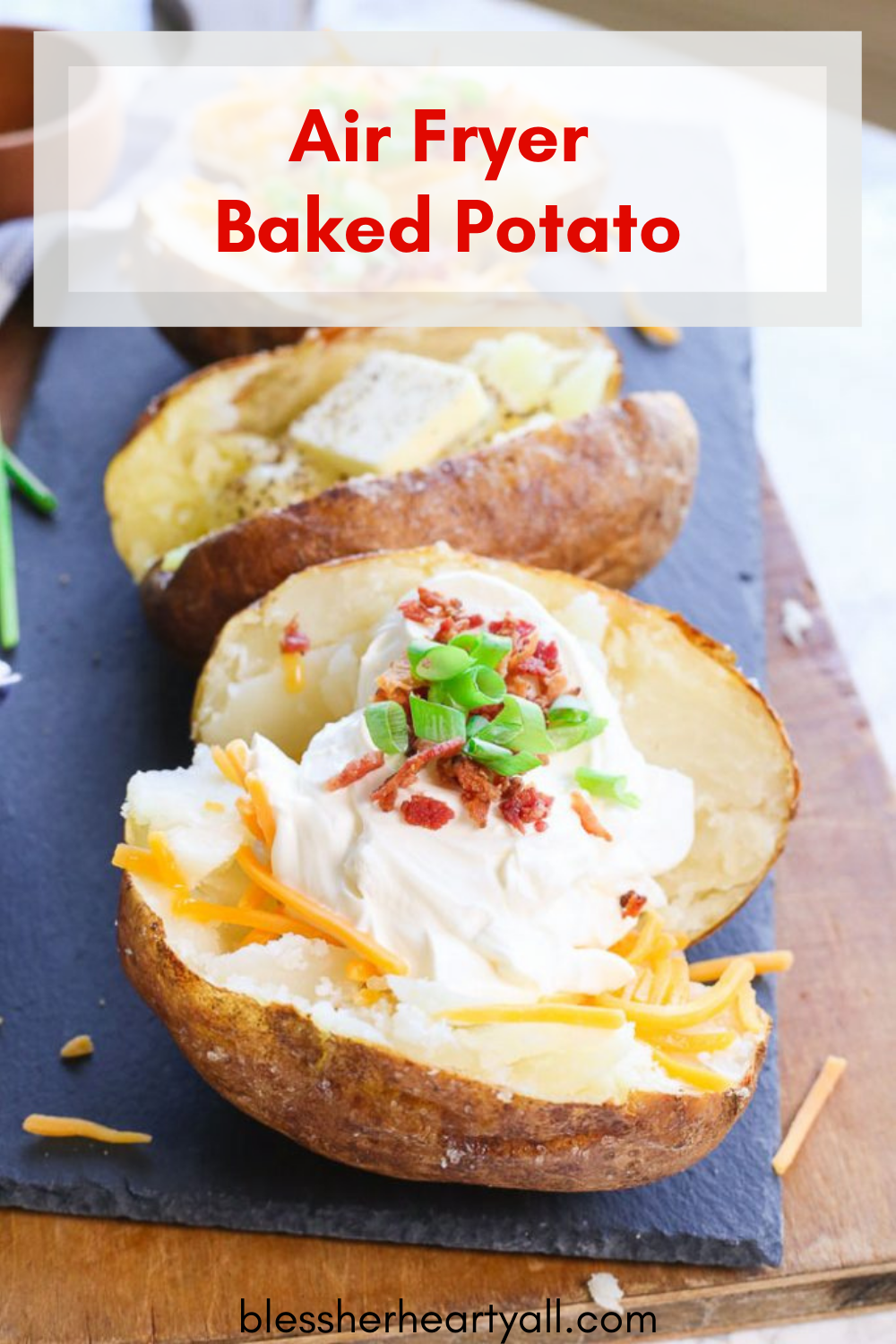 The Easiest Air Fryer Baked Potatoes