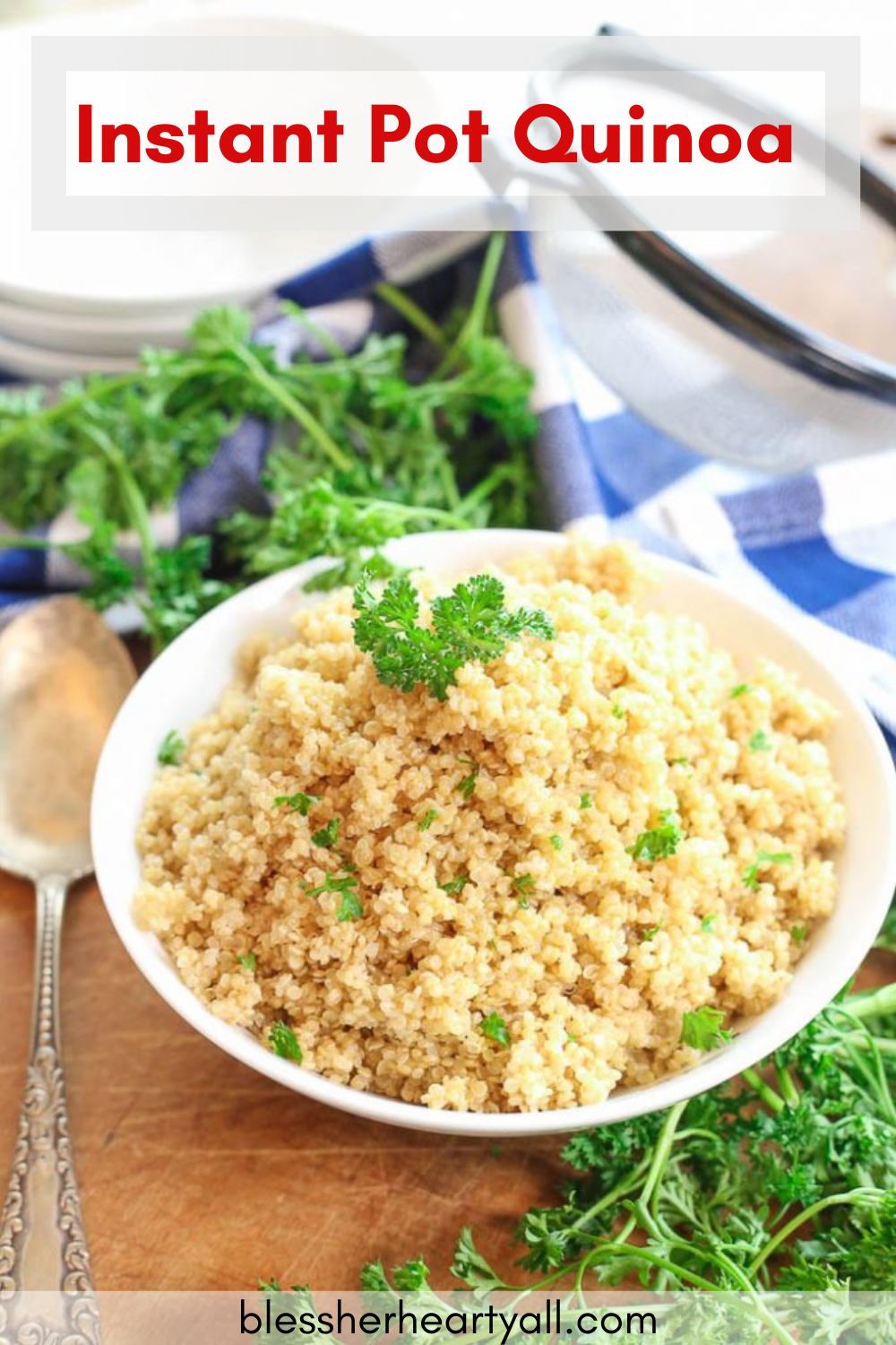 Easiest Instant Pot Quinoa (Pressure Cooker): Delicious & Gluten-Free!