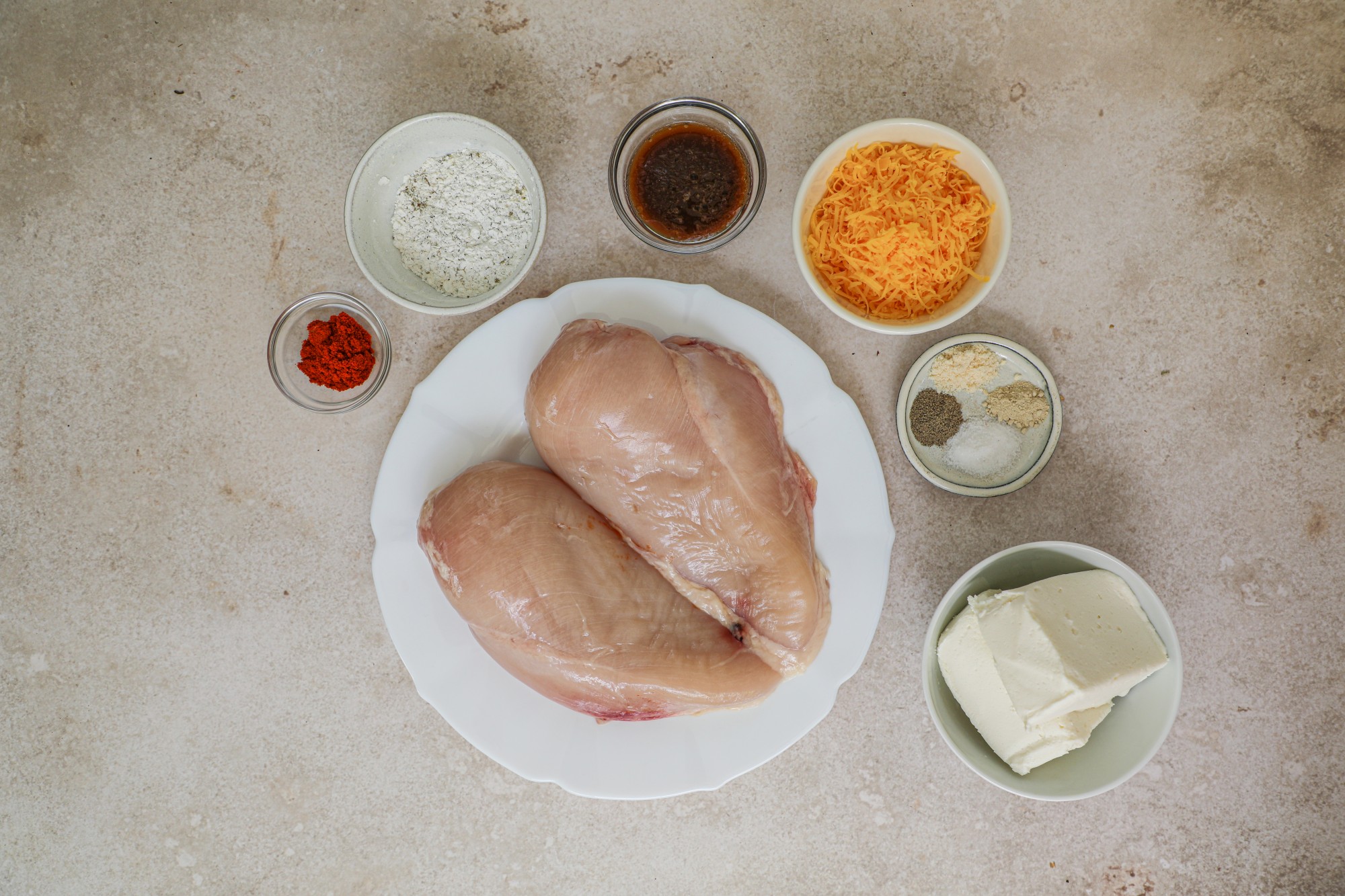 Ruths Chris stuffed chicken breast ingredients